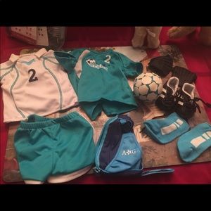American Girl Soccer Outfit retired/rare
